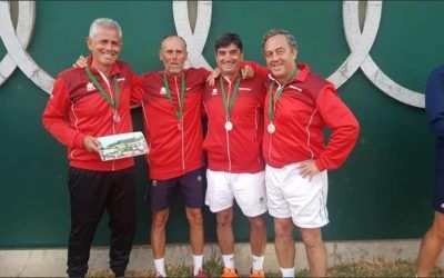Otro Caso de ÉXITO del entrenamiento con EMS. El tarraconense Miquel Puigdevall, subcampeón del mundo +55 por equipos de tenis